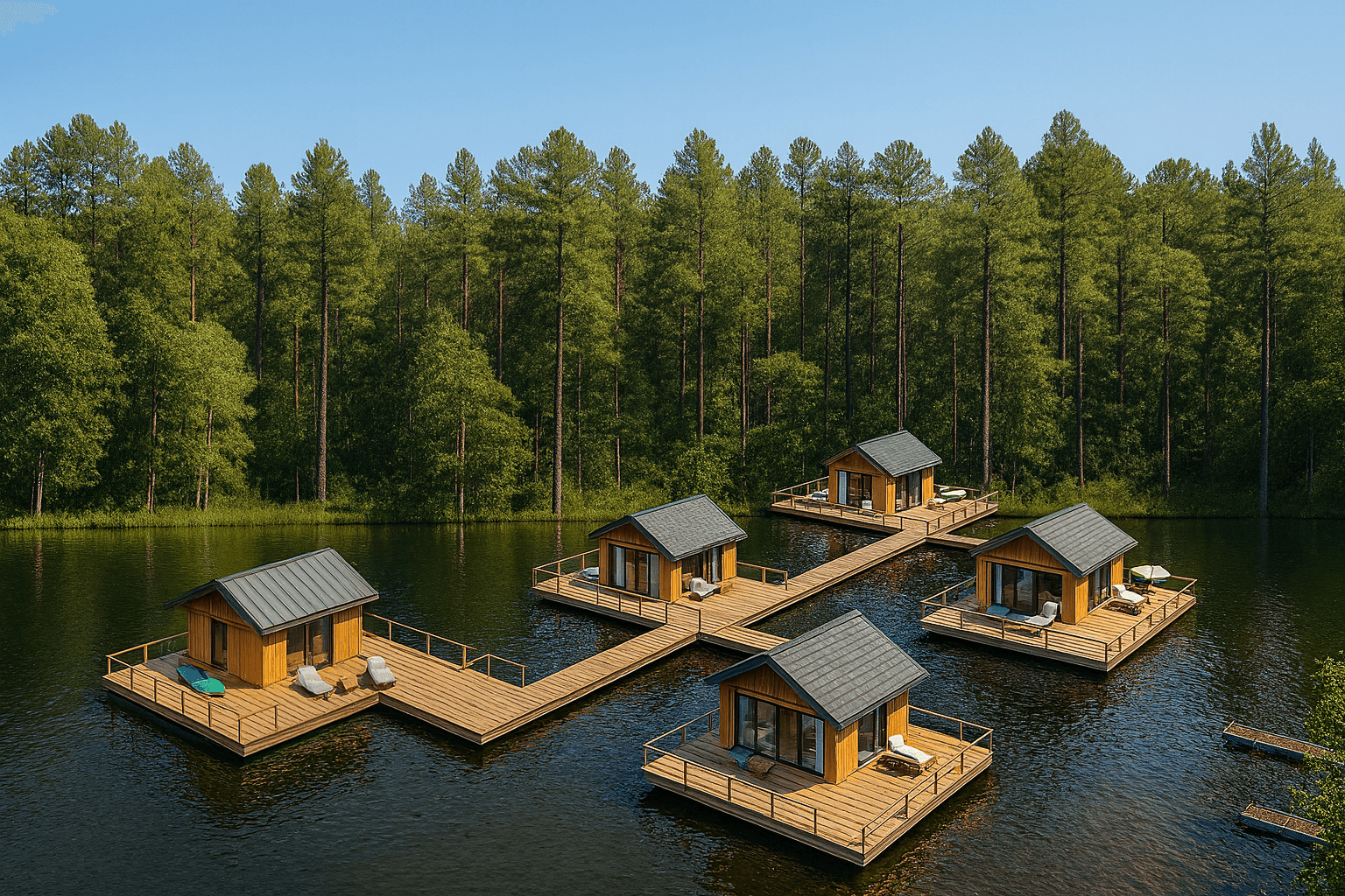 Maximize use of water space